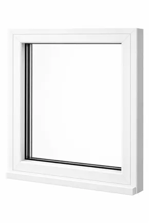 Modernes Kunststofffenster